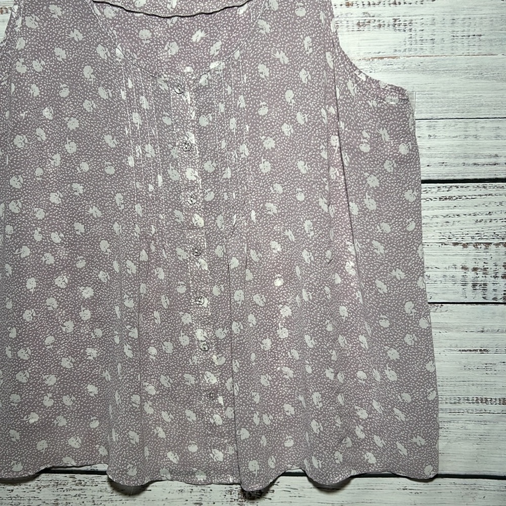 Torrid Box Tank Top Button Down Sleeveless Top Size 3 - Picture 6 of 16